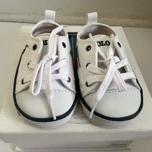 Polo by Ralph Lauren Kids White Sneakers